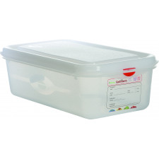 Air-Tight Container 4L 1/3 100mm Polypropylene Transparent Gastronox