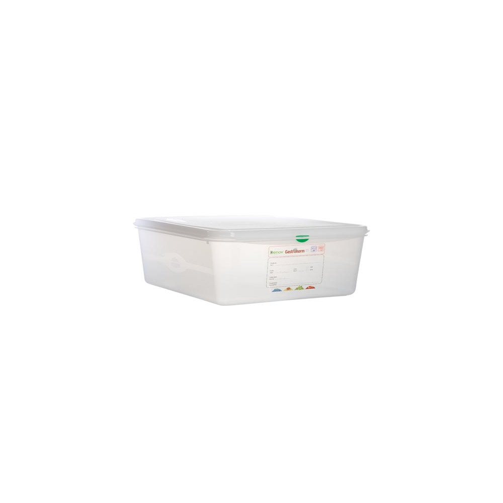Air-Tight Container 9L 2/3 100mm Polypropylene Transparent Gastronox