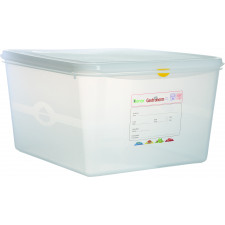 Air-Tight Container 19L 2/3 200mm Polypropylene Transparent Gastronox