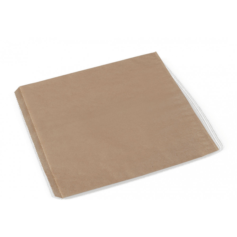Square Songe Brown Flat Paper Bag 290x280mm 500 per pack