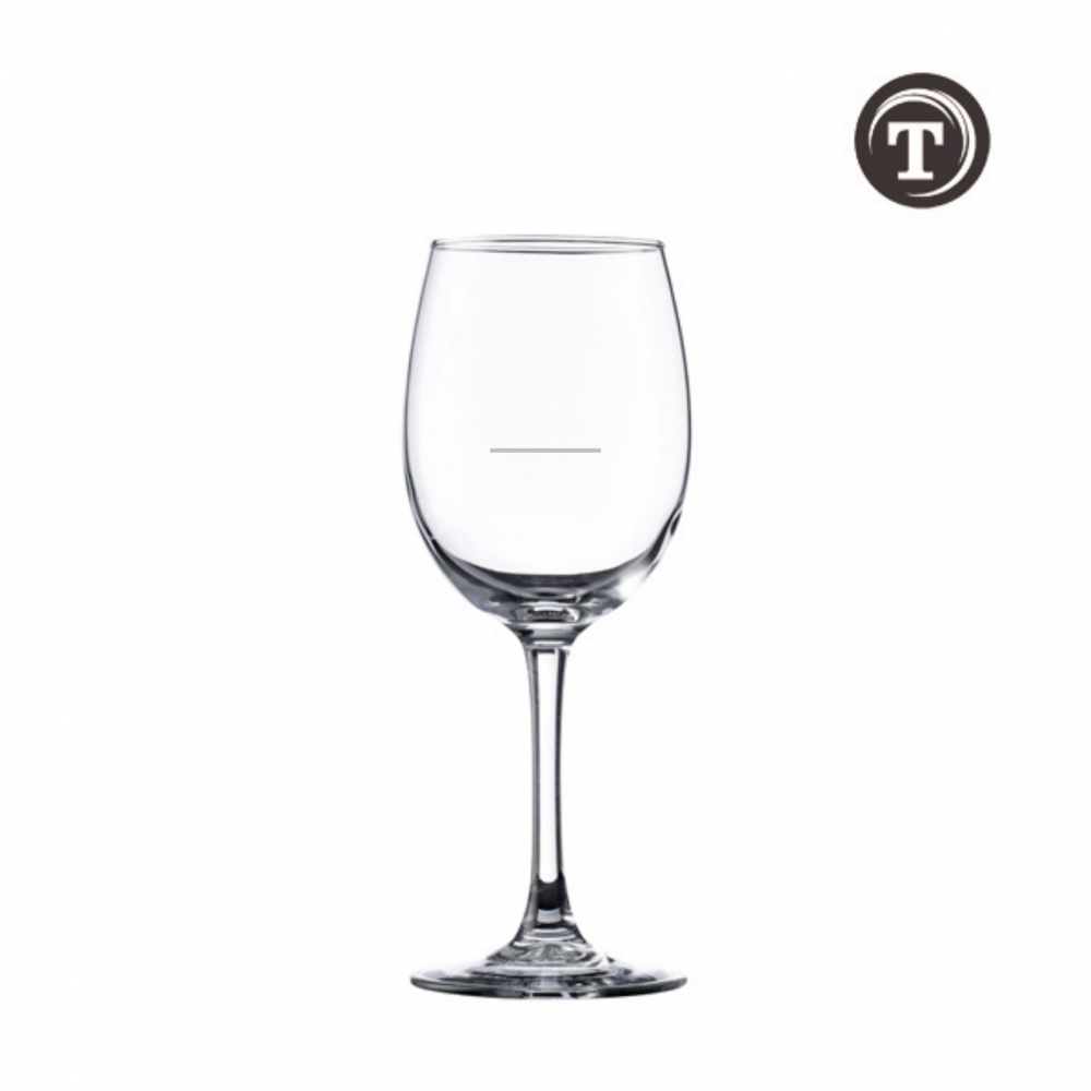 Syrah set of 6 350ml Wine Glasses w/Pour Line 150ml Tempered Hostelvia