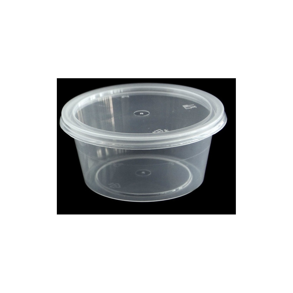 Chanrol C2 sauce containers with lids x100 sets