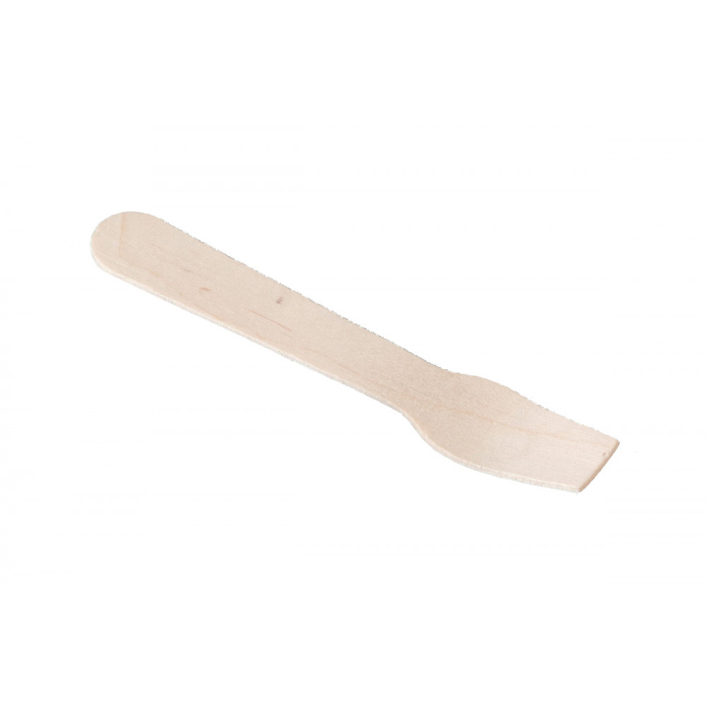 Gelato Spoon Wooden 100/pack
