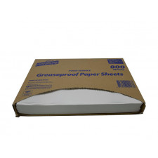 Greaseproof 330x400mm pack of 800 sheets