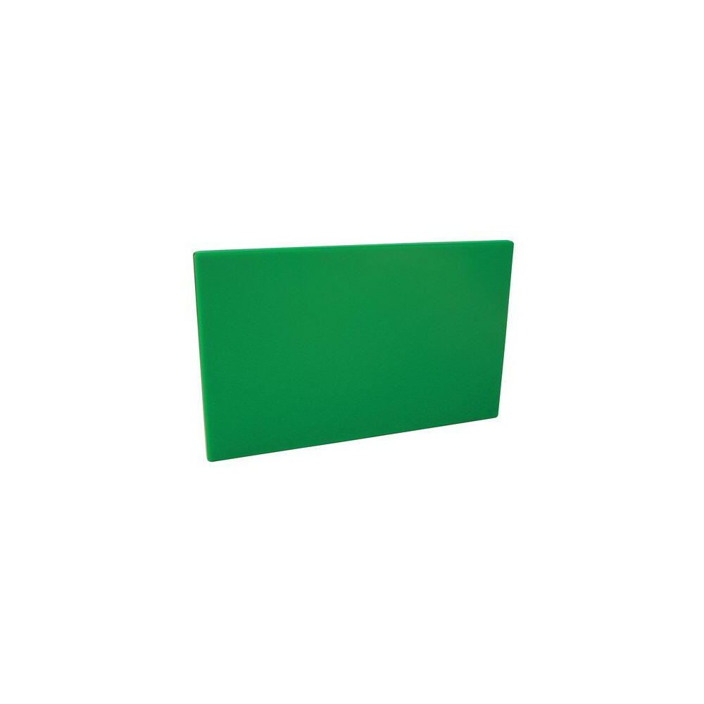 Cutting Board 250x400x13mm Green - Polyethylene