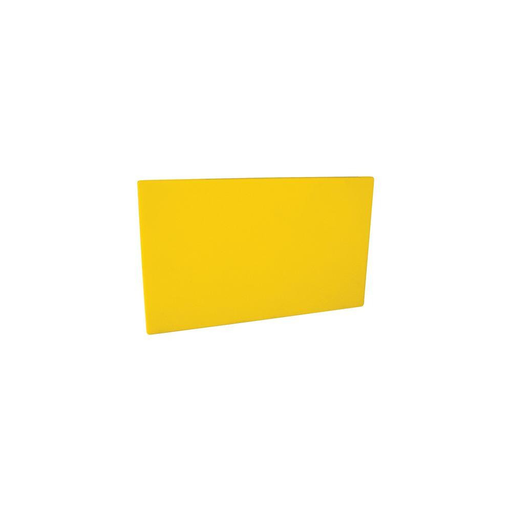 Cutting Board 250x400x13mm Yellow - Polyethylene
