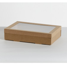 Catering Tray no.2 (Medium) + Lid 359x252x80mm 100 trays and lids