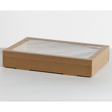 Catering Tray no.4 (Extra Large) + Lid 450x310x80mm 50 trays and lids