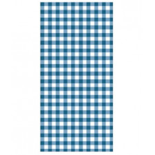 Blue Gingham Greaseproof Paper 200x300mm - 200/ream pack