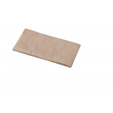 Luncheon Napkin 1 ply GT Fold Recycled Kraft Brown 3000/carton