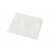 Dinner Napkin Linen Look Quarter Fold White Culinaire 50/pack