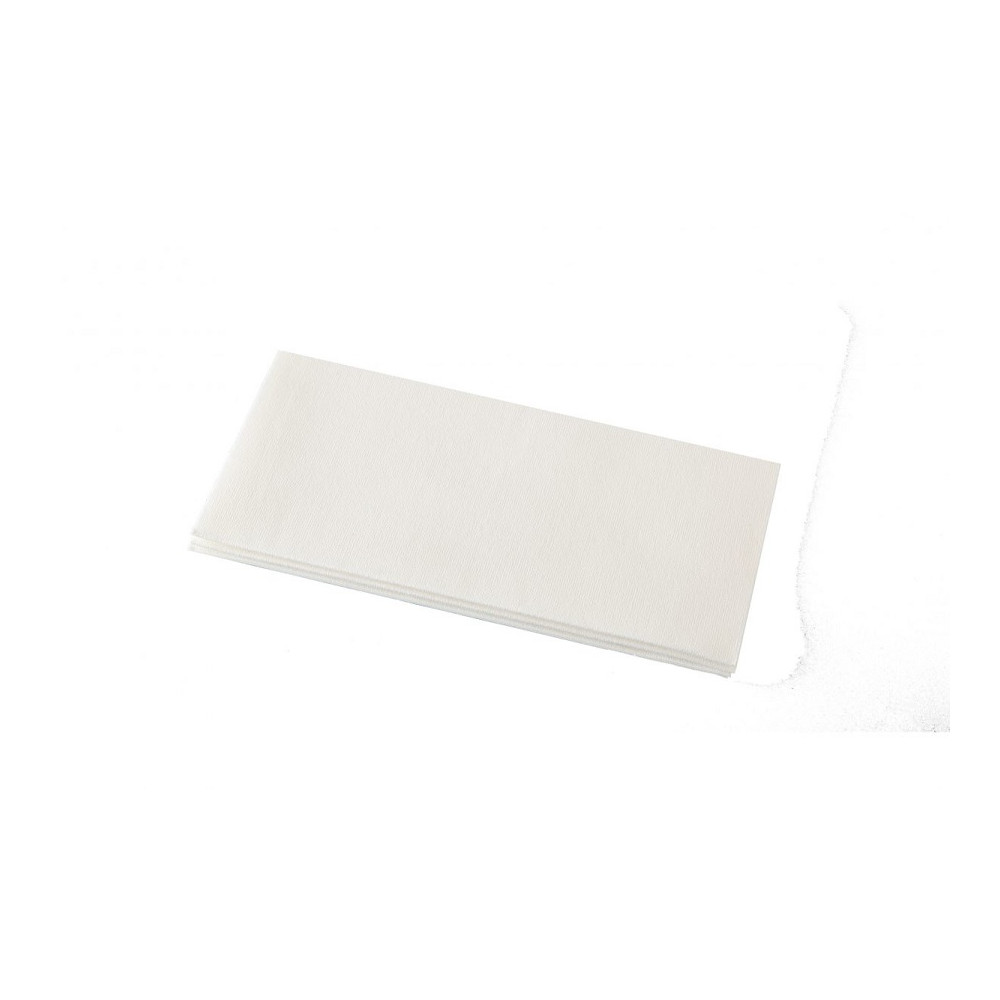 Dinner Napkin Linen Look GT Fold White Culinaire 250/carton