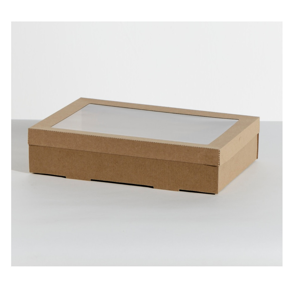 Catering Tray no.2 (Medium) + Lid 359x252x80mm 10 trays and lids