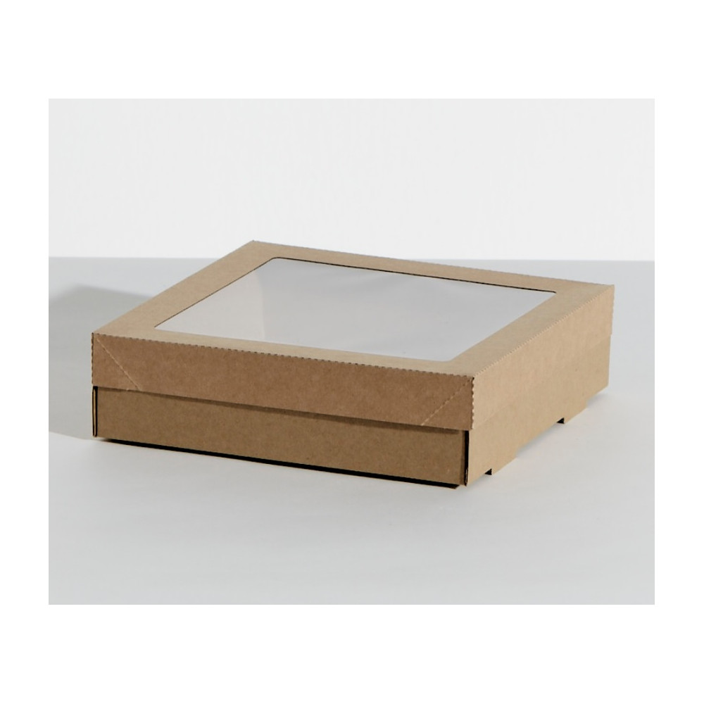 Catering Tray no.5 (Small) + Lid 255X255X60mm 10 trays and lids