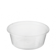 Castaway 280ml 100/pack Plastic Round Food Containers