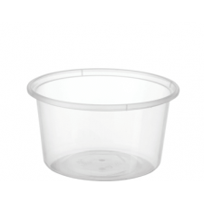 Castaway 440ml 50/pack Plastic Round Food Containers