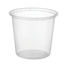 Castaway 750ml 50/pack Plastic Round Food Containers
