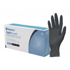 Gloves 100/pack Medium Nitrile Black 5 grams