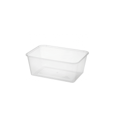 Castaway 500/carton 1000ml Rectangular plastic container, plastic containers,
